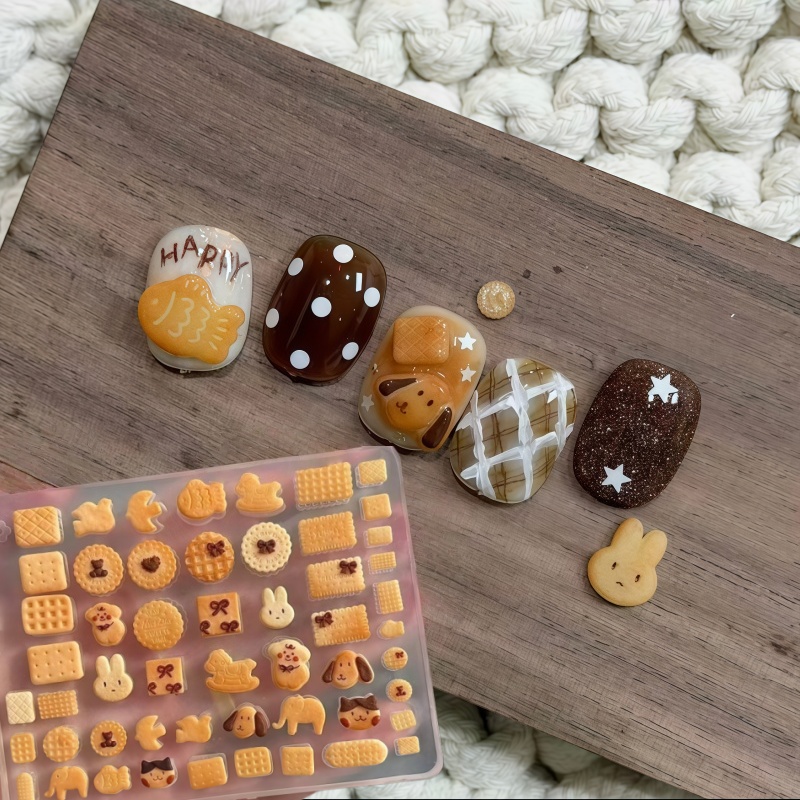 Art Craft Rabbit - Ensemble de moules à ongles et