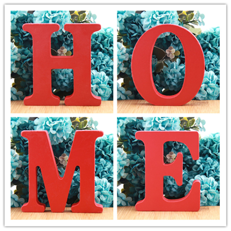 Art Craft Names - 1 pièce artisanat d'art rouge 10cm