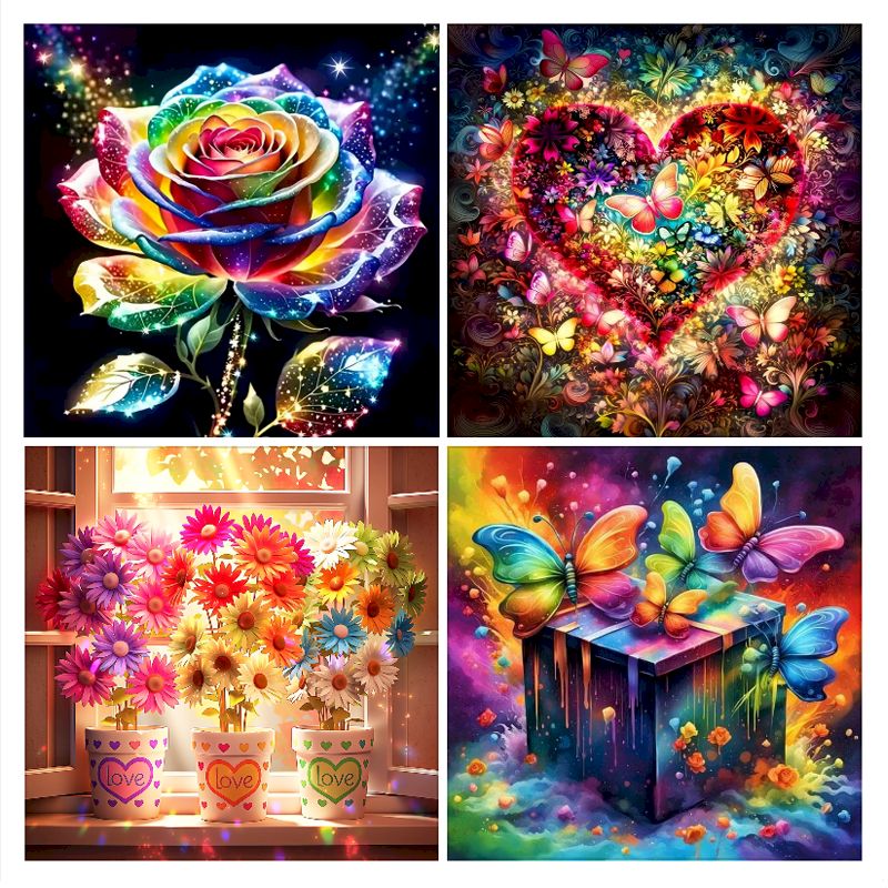 Art Craft Ideas With Paper - SDOYUNO DIY Peinture Diamant 5D Carré