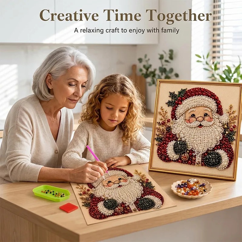 Art Craft For Christmas - Kit de peinture diamantée de Noël