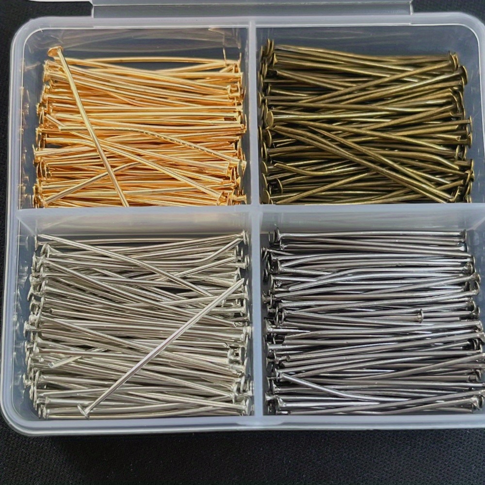 Box Art And Craft - 400 épingles à tête plate en