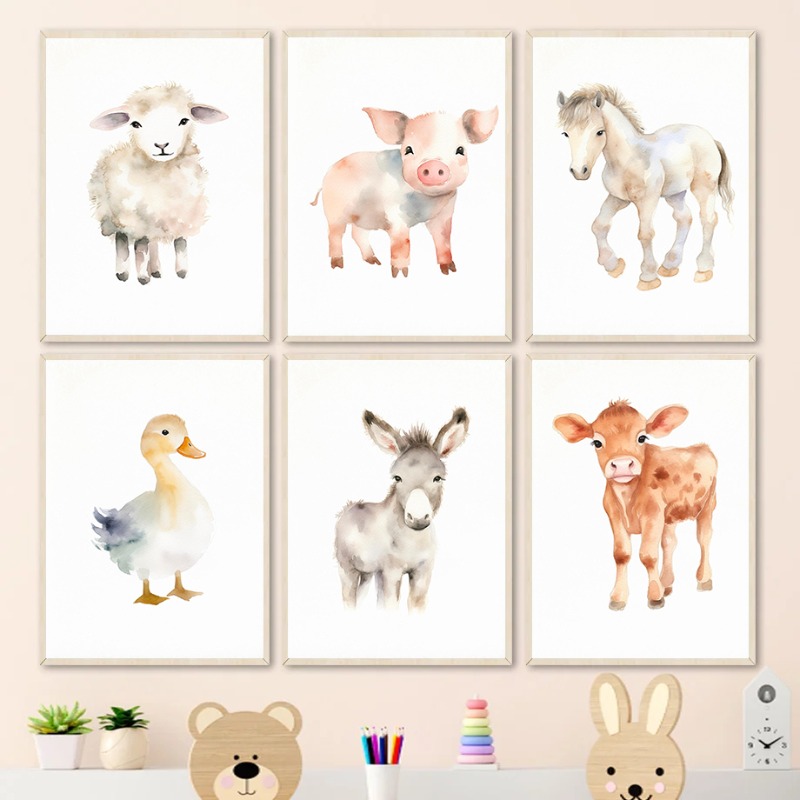 Art Craft Duck - Affiches et impressions d'animaux de ferme