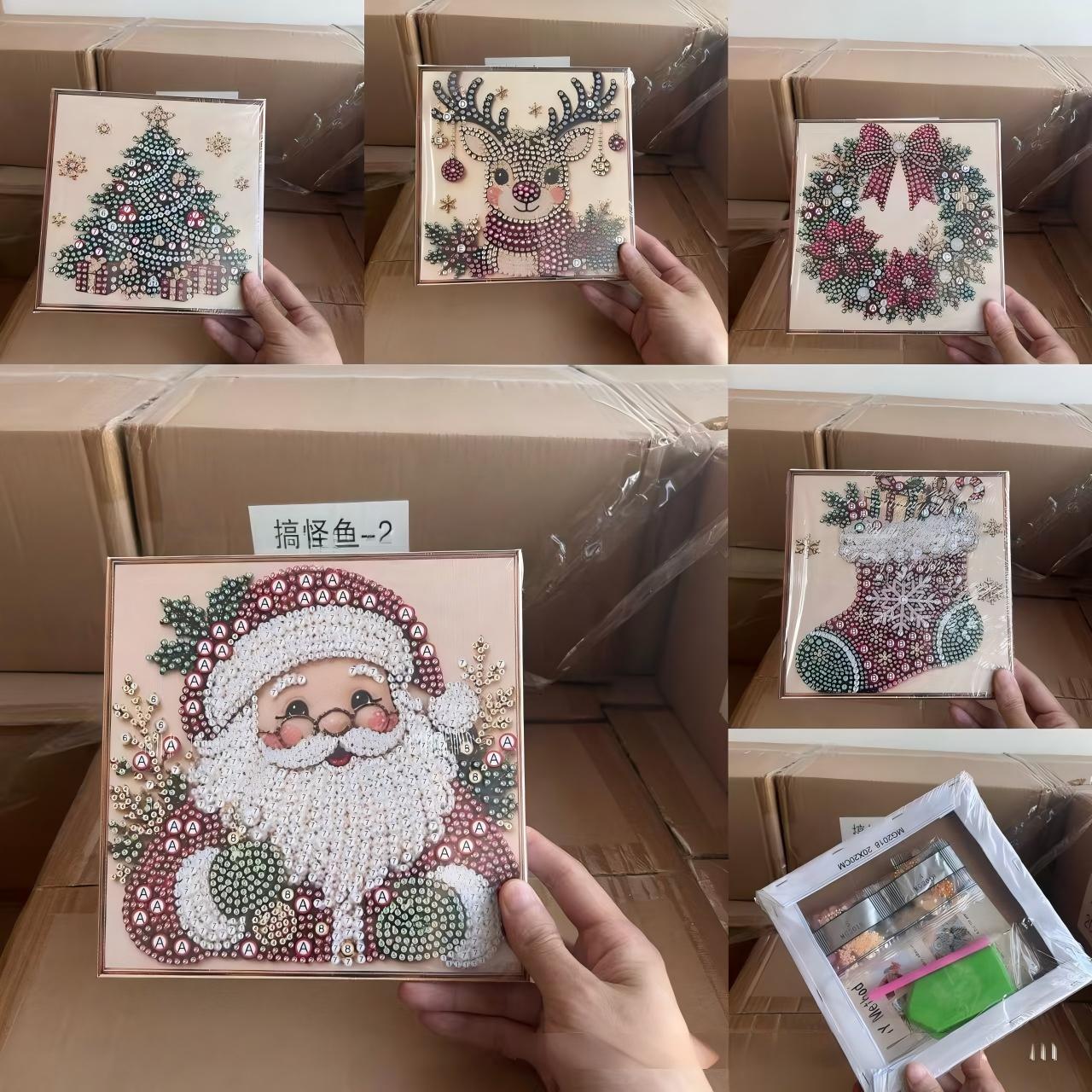Art Craft For Christmas - Kit d'art de peinture diamantée de