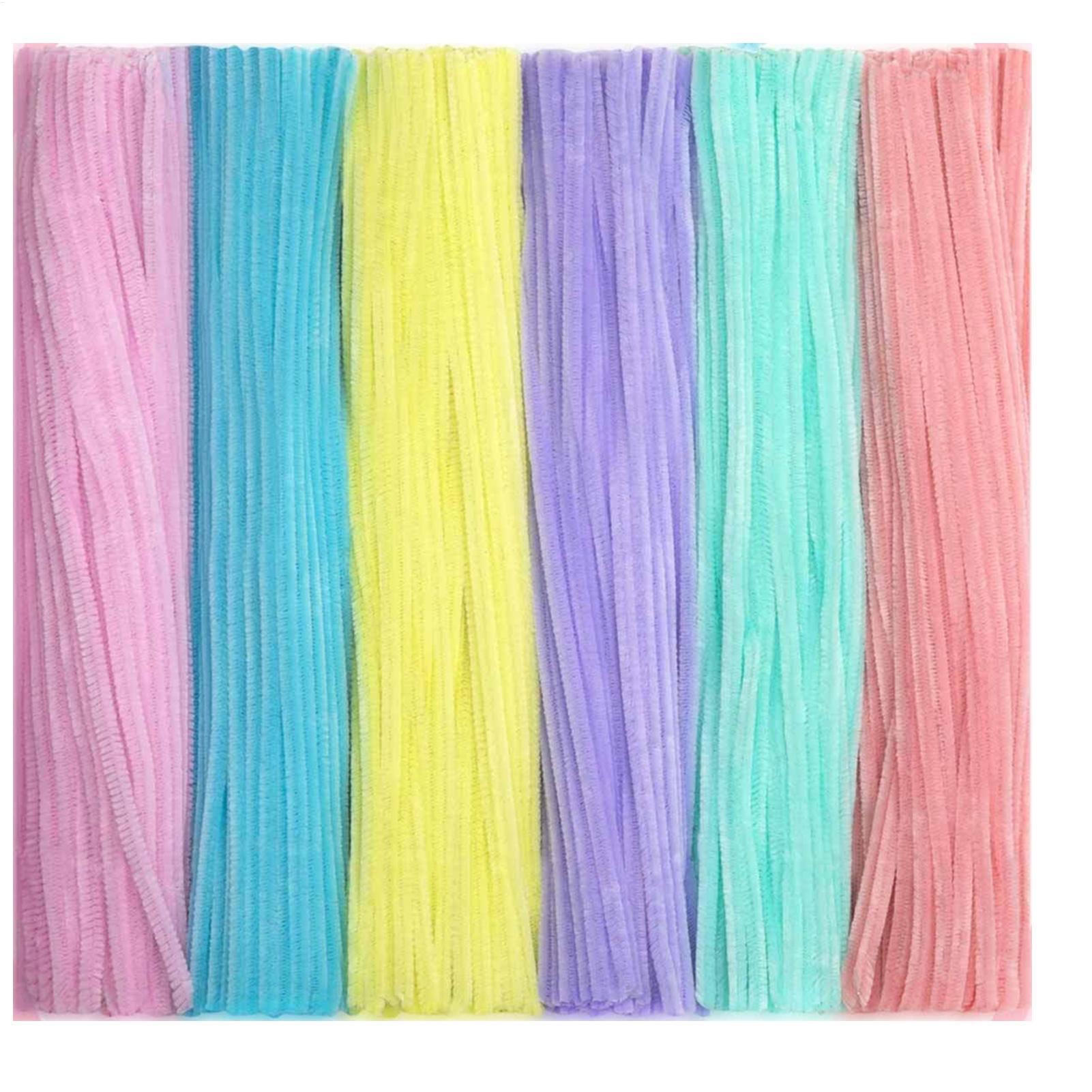 Art Craft Kids - Bâtonnets de chenille colorés, nettoyeurs de