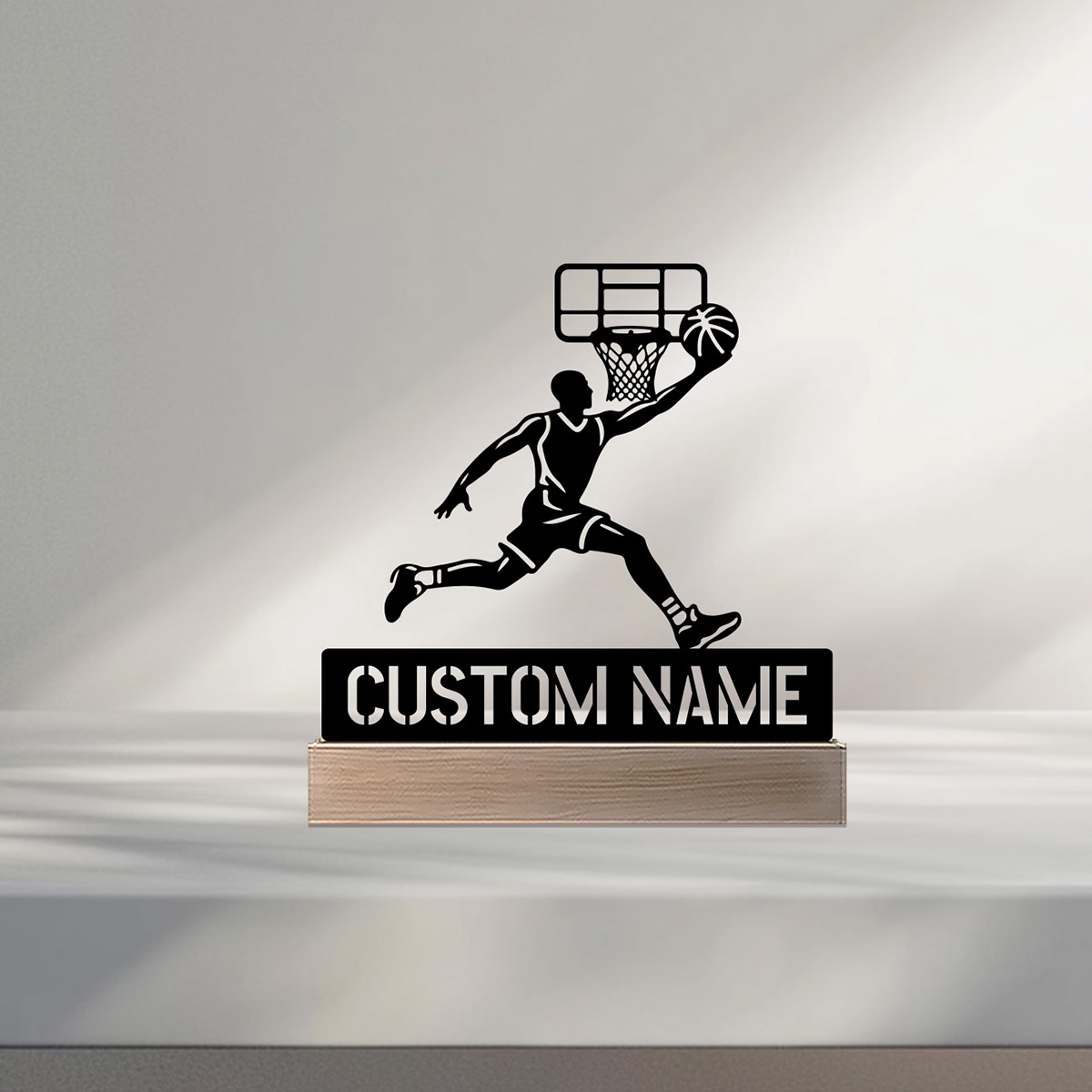 Art Craft Names - Statue en métal avec nom personnalisé,