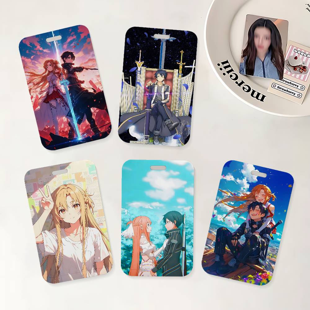 Art Craft Online - Porte-badge Sword Art Online avec cordon,