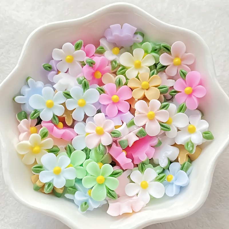 Art Craft With Leaves - 20 breloques miniatures en résine en