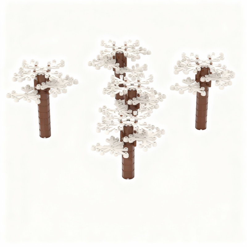 Art Craft Winter - 105 pièces MOC Creator Modèle Forêt