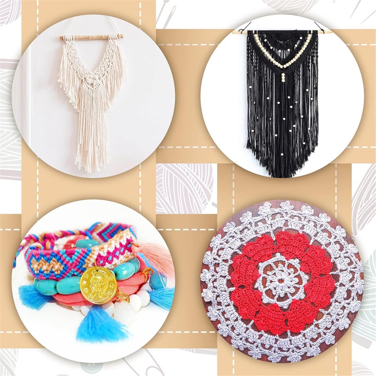 Panier de tissage cranté en bo - Art Craft Kids avis et prix