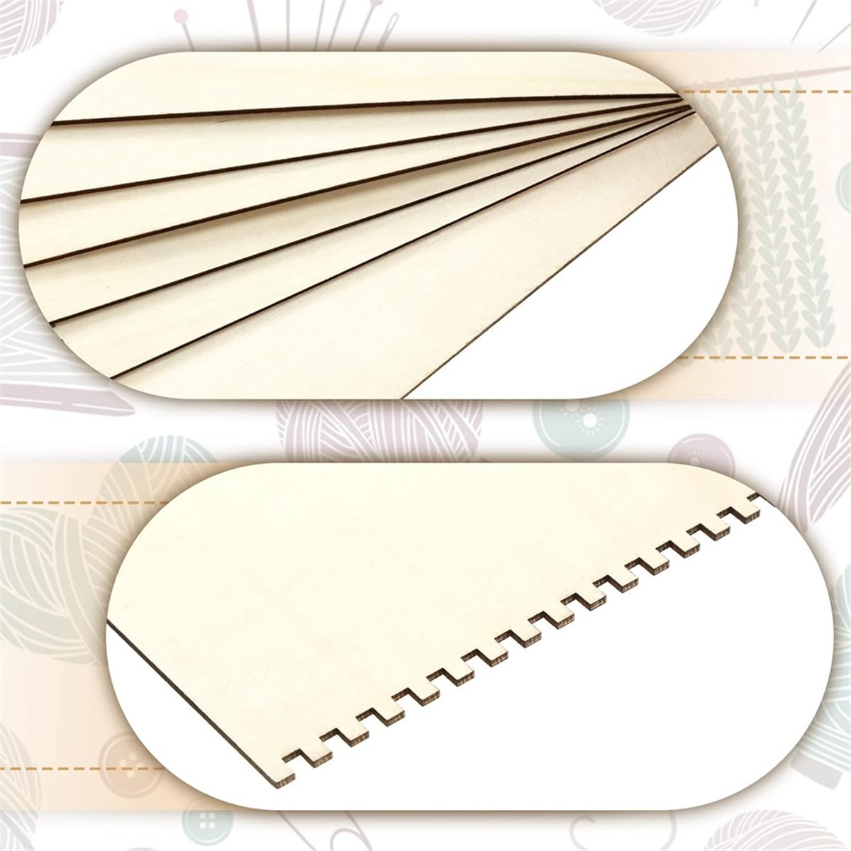 Panier de tissage cranté en bo - Art Craft Kids avis et prix