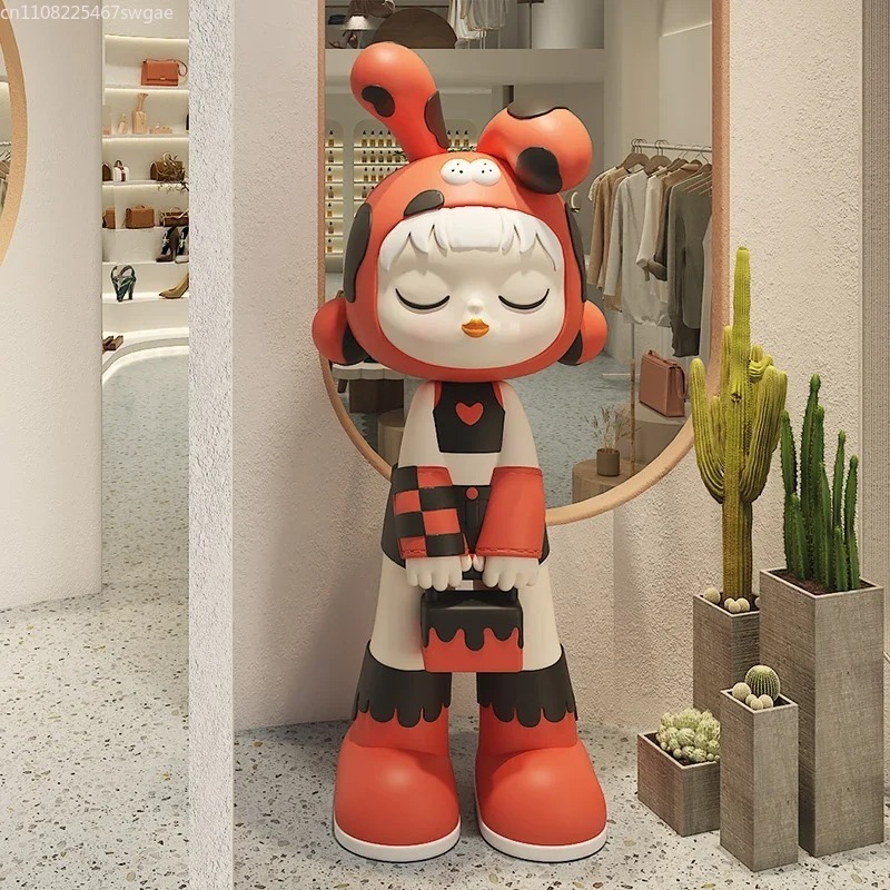 Statue de fille de dessin anim - Art Craft Decoration avis et prix