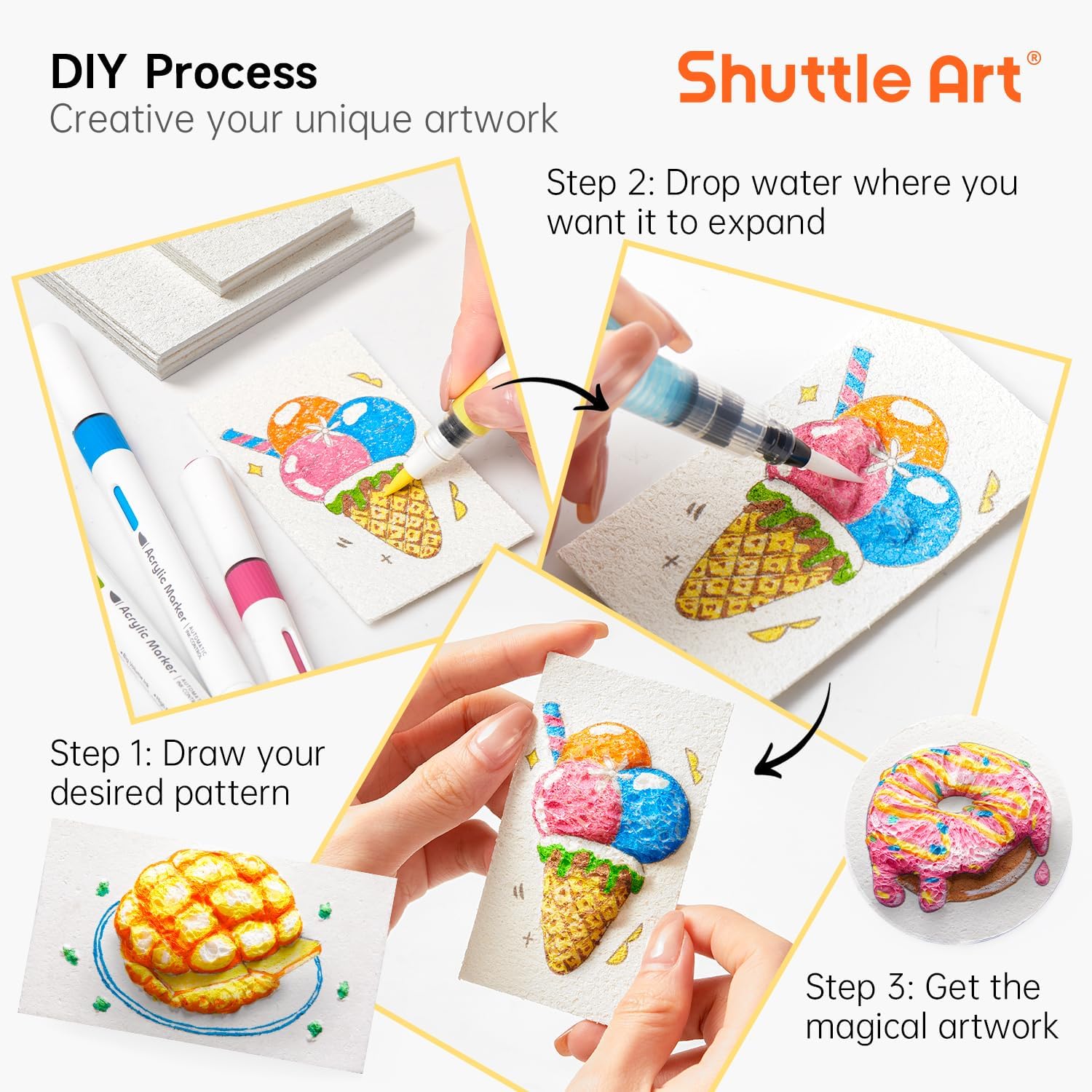 Ensemble de papier de peinture - Art Craft Kids avis et prix