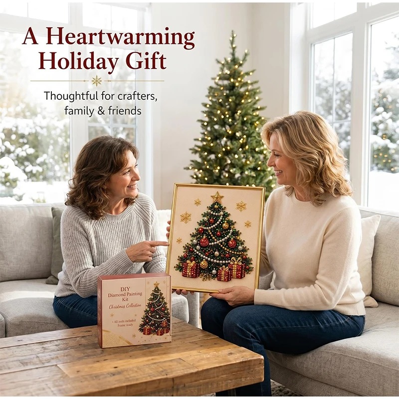 Kit de peinture diamantée de N - Art Craft For Christmas avis et prix