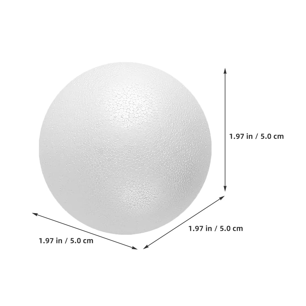 Boules en mousse blanches en p - Art Craft For Christmas avis et prix