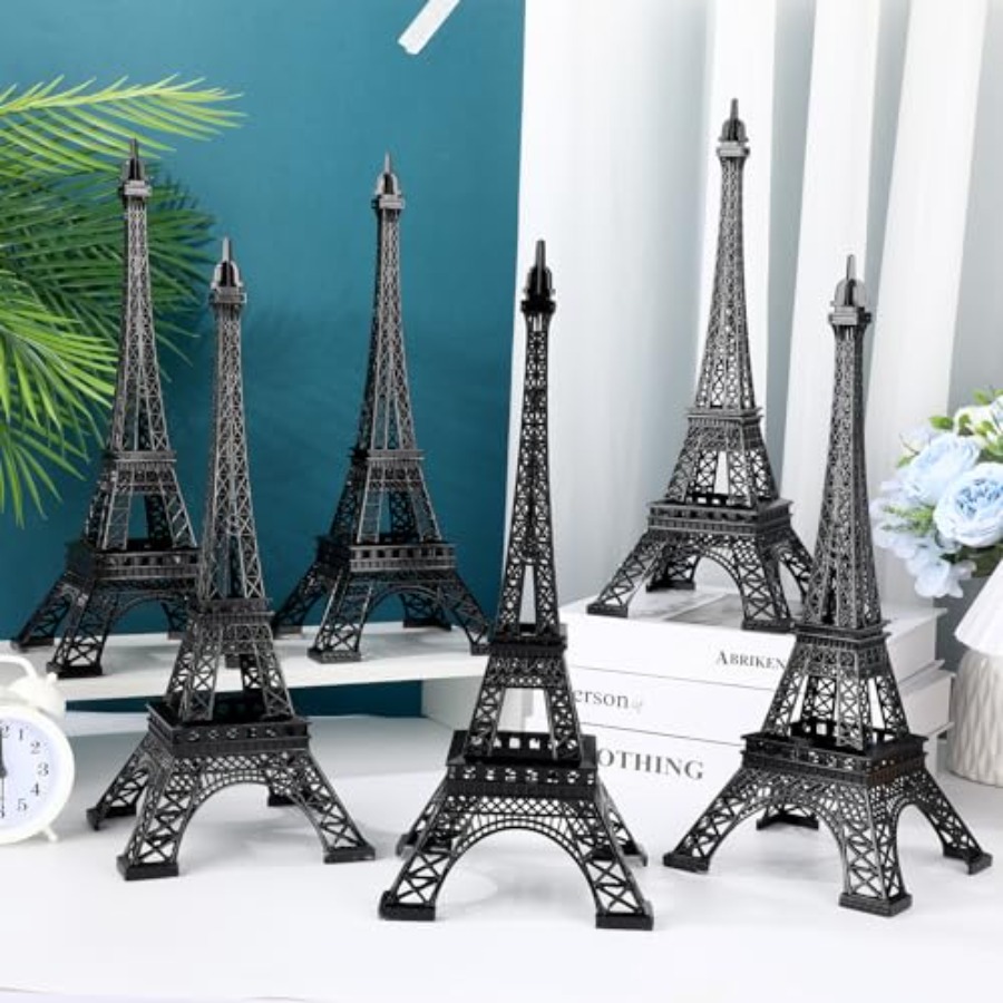 6 Pièces 15'' Statue Tour Eiff - Art Craft Decoration avis et prix