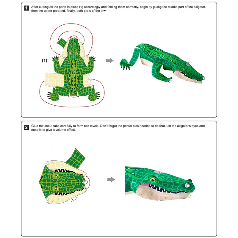 Alligator Pliant Origami Art M - Art And Craft Nature avis et prix