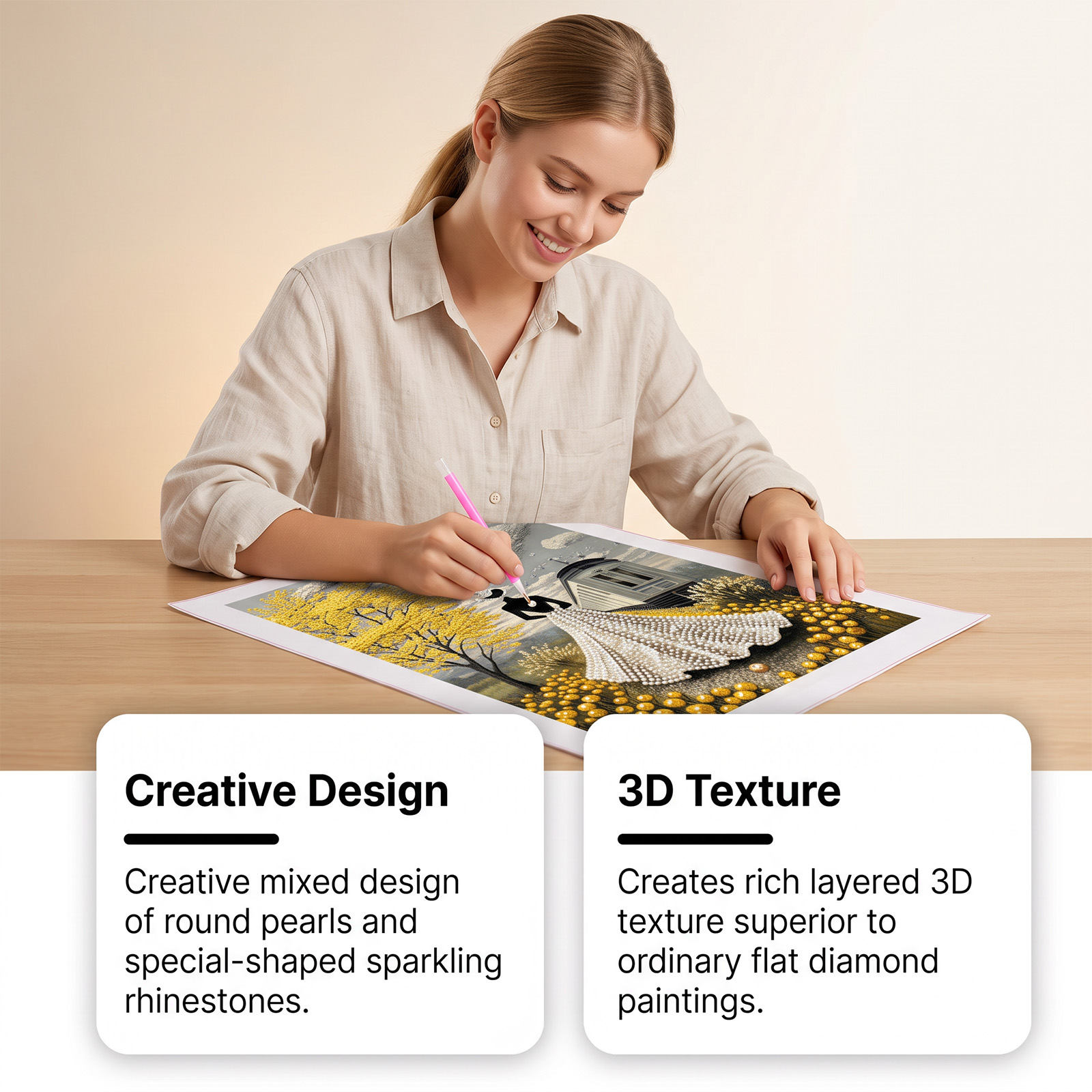 Kit de peinture au diamant sur - Art Craft For Christmas avis et prix