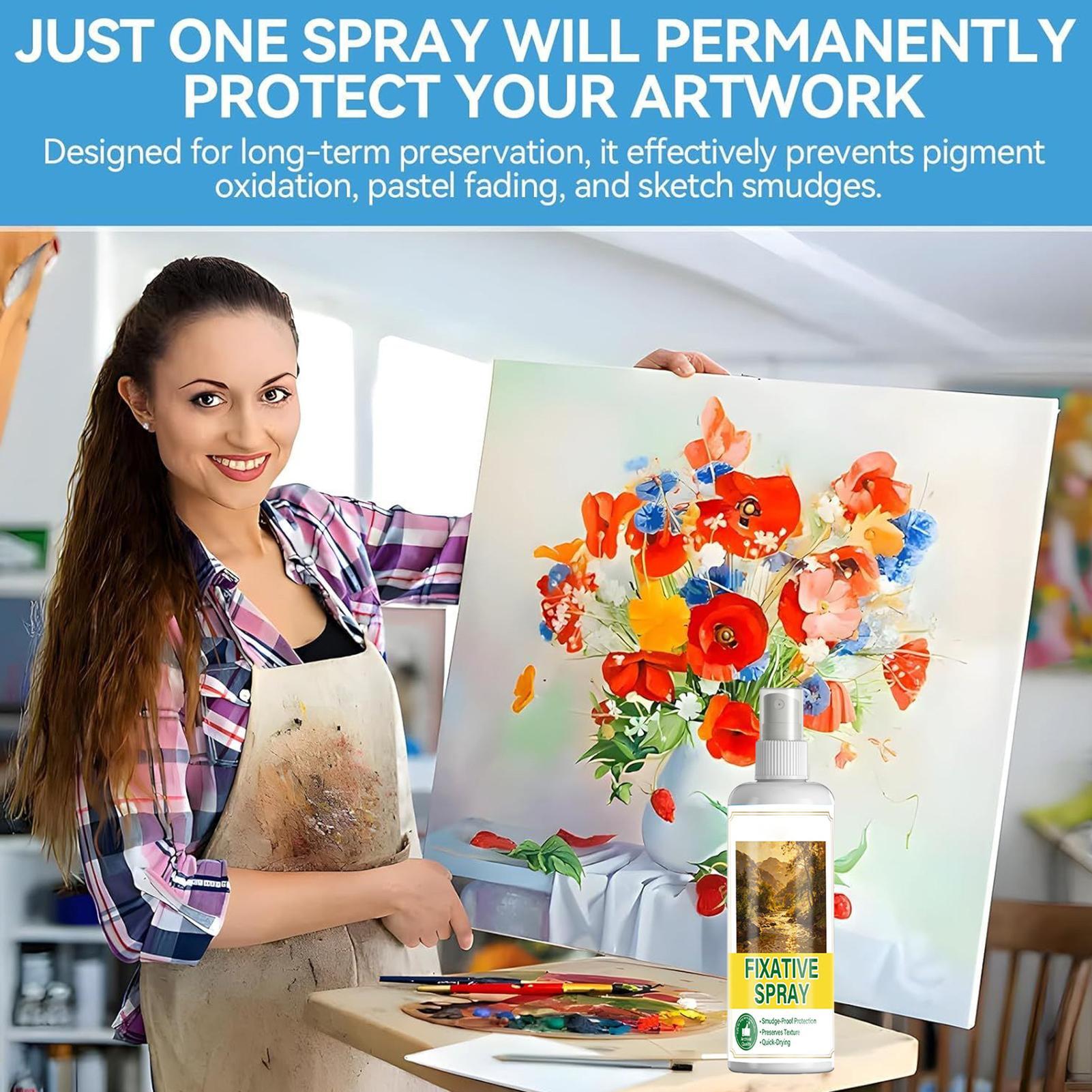 Fixateur en spray 120 ml à séc - Art Craft Website avis et prix