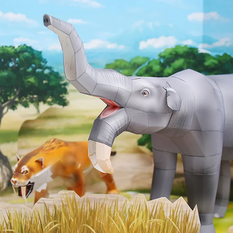 Deinotherium éléphant Origami  - Art And Craft Nature avis et prix