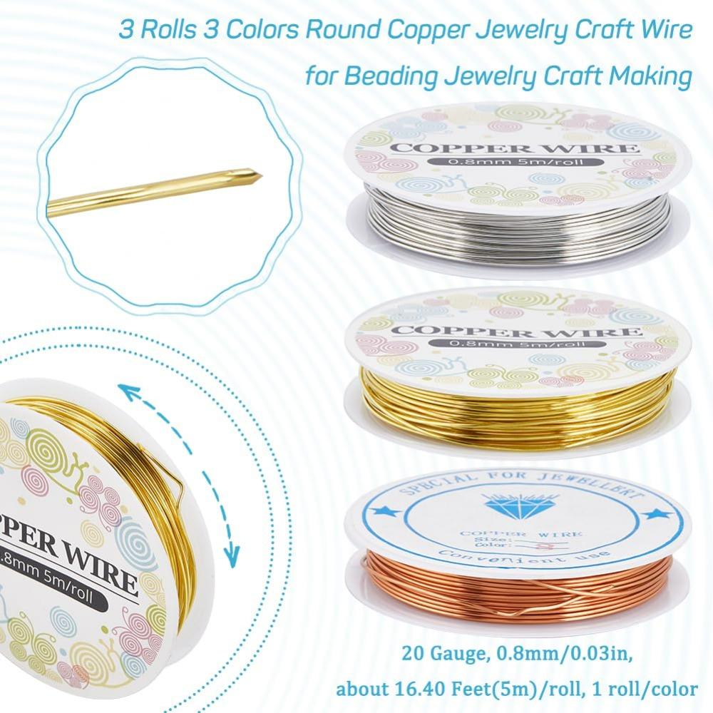 Fil de cuivre pur pour bijoux  - Art Craft Wire avis et prix