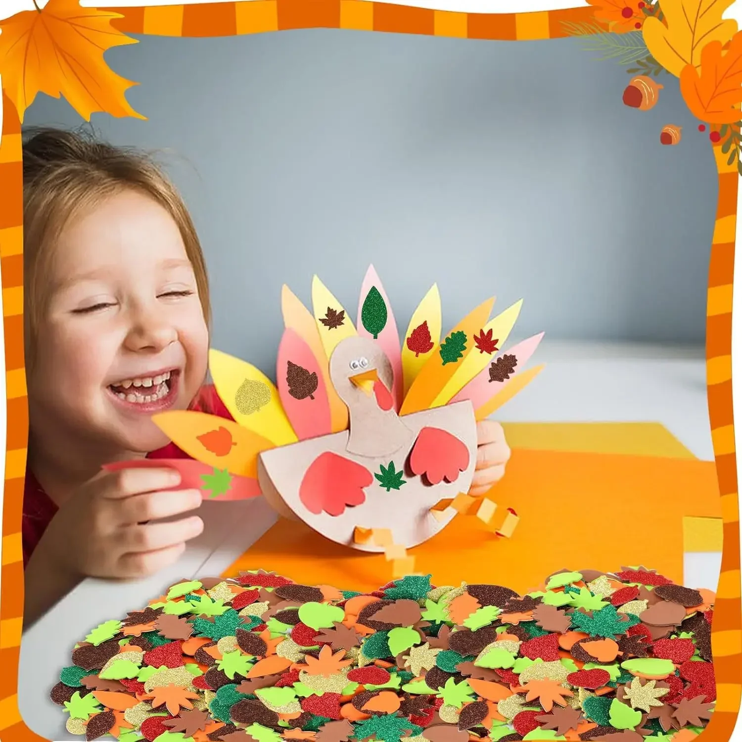 Kit d'artisanat d'automne pour - Art Craft With Leaves avis et prix