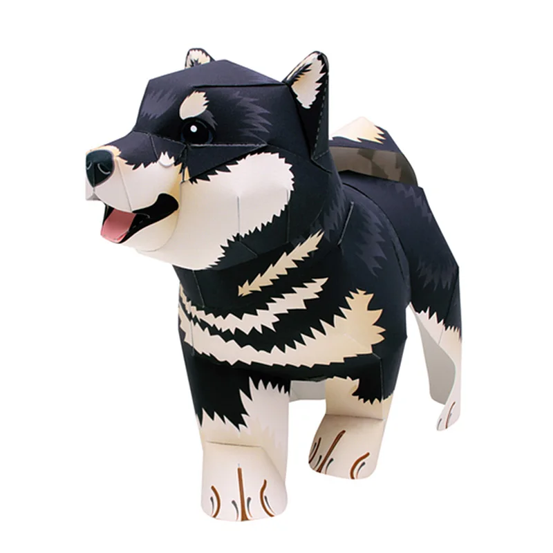 Noir Shiba Inu chien fait à la - Art And Craft Nature avis et prix