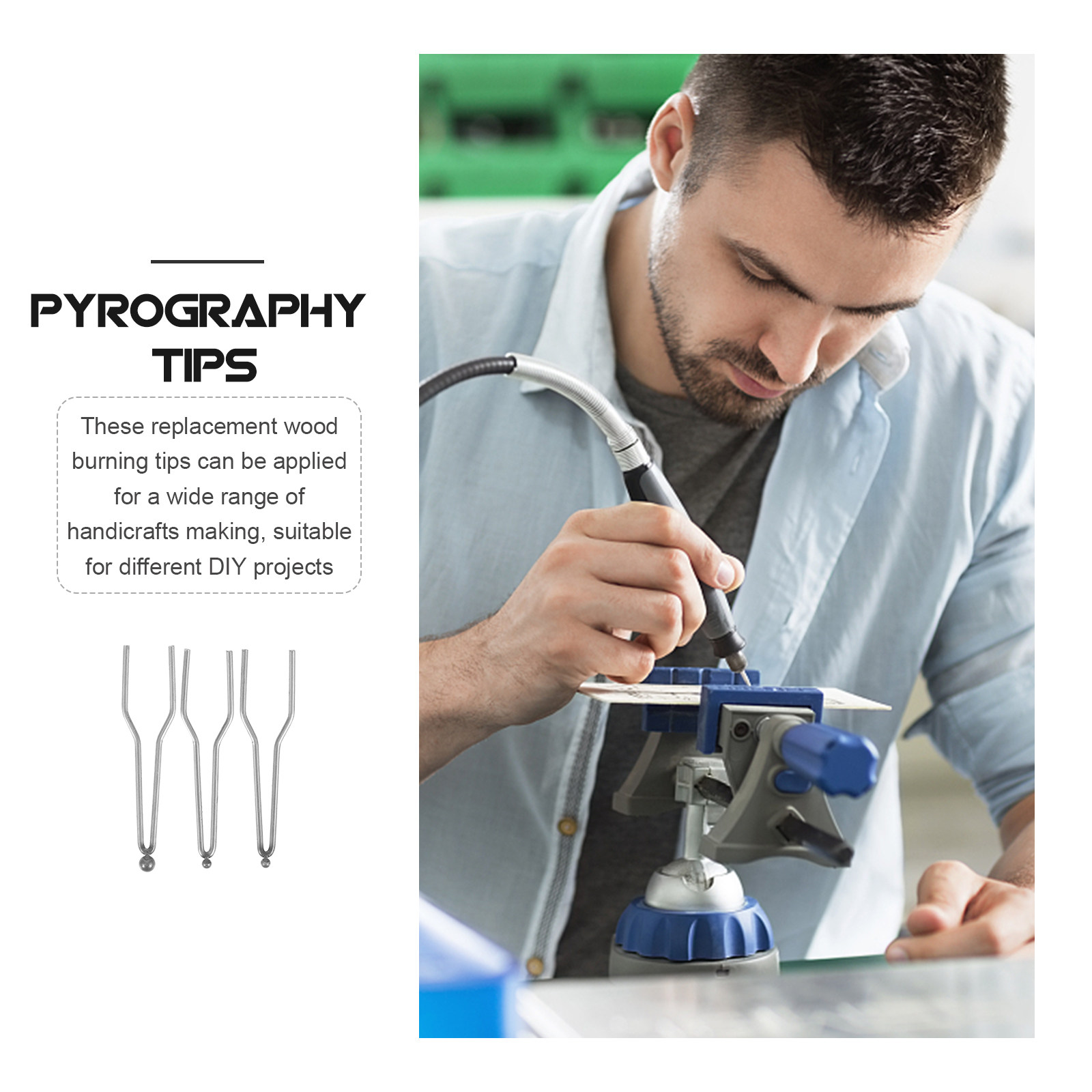 3 embouts de pyrogravure en fi - Art Craft Wire avis et prix