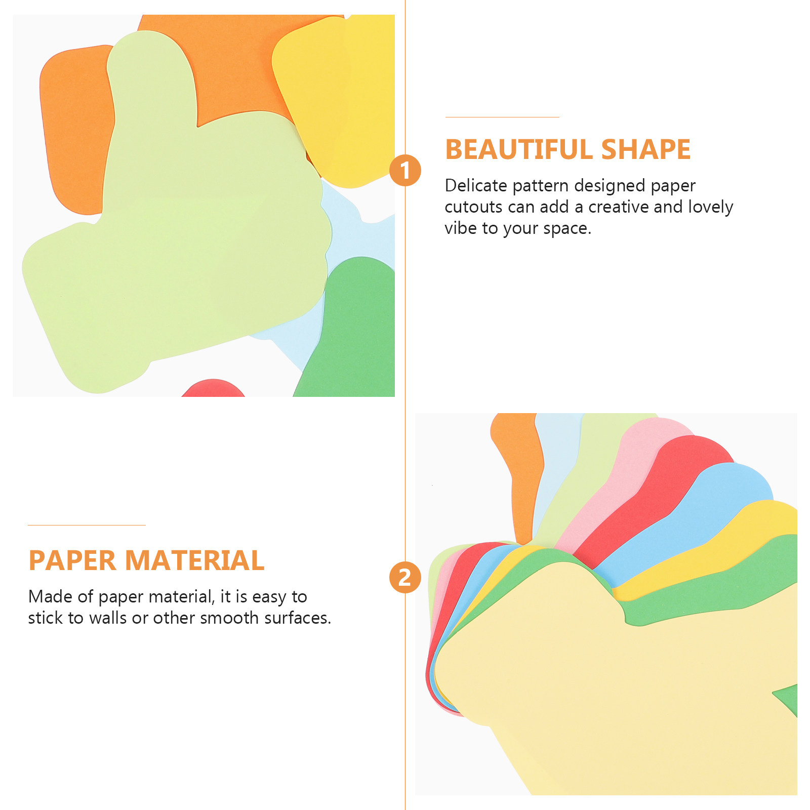 54 découpes en papier en forme - Art Craft Decoration avis et prix