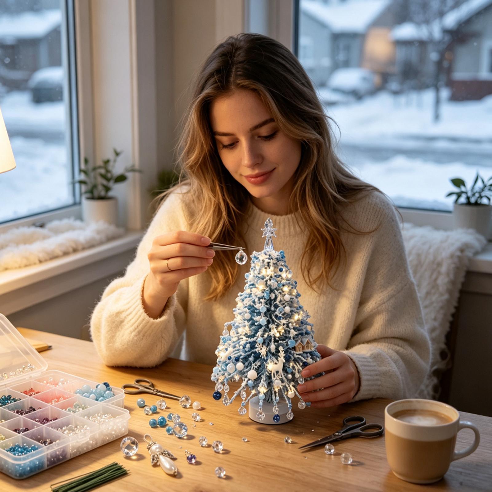 Art de la perlage pour sapin d - Art Craft For Christmas avis et prix