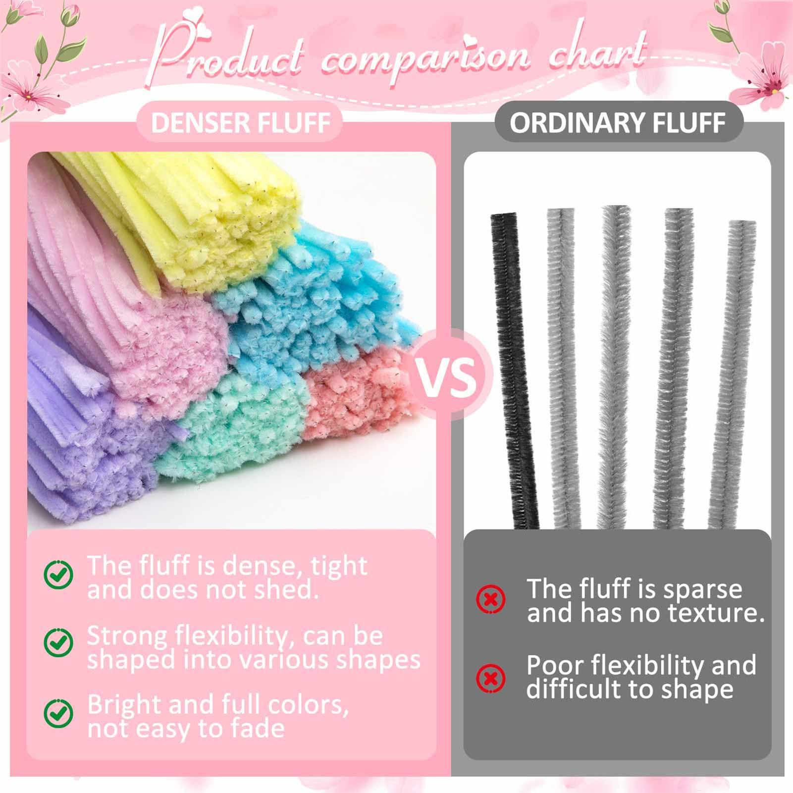 Bâtonnets de chenille colorés, - Art Craft Kids avis et prix