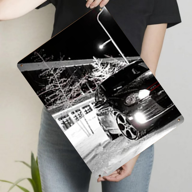 Peinture en fer avec vue noctu - Art Craft Winter avis et prix