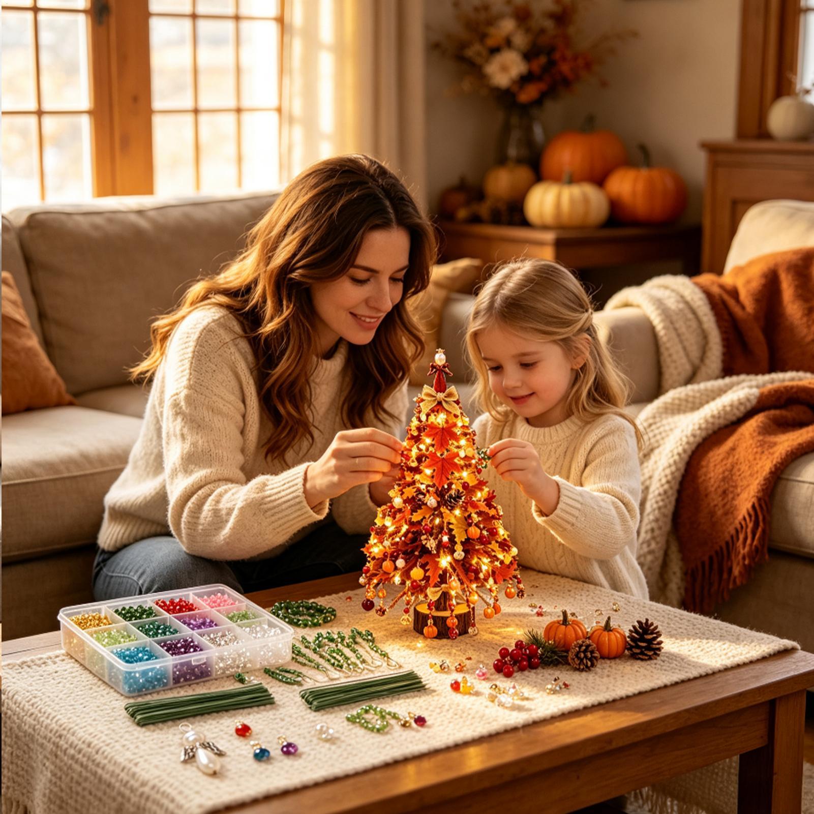 Kit d'arbres de Noël perlés, p - Art Craft Winter avis et prix