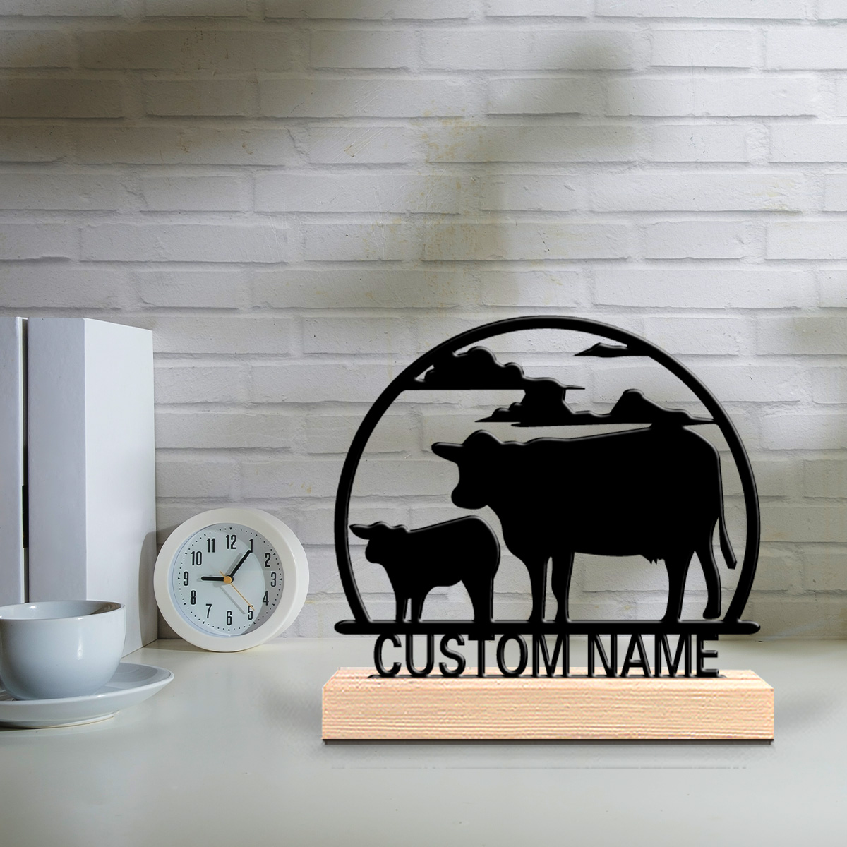 1 pièce Statue de vache person - Art Craft Names avis et prix