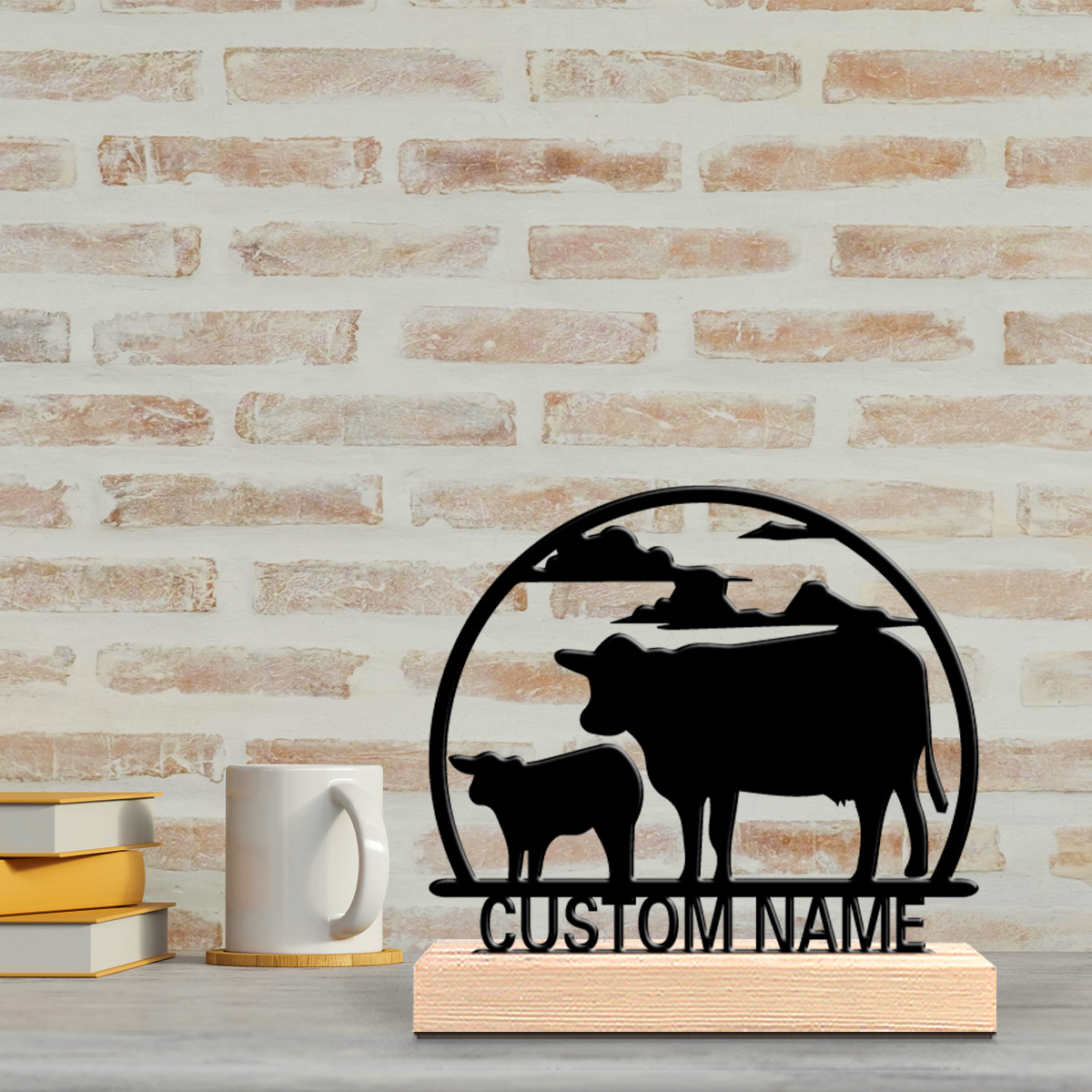 1 pièce Statue de vache person - Art Craft Names avis et prix