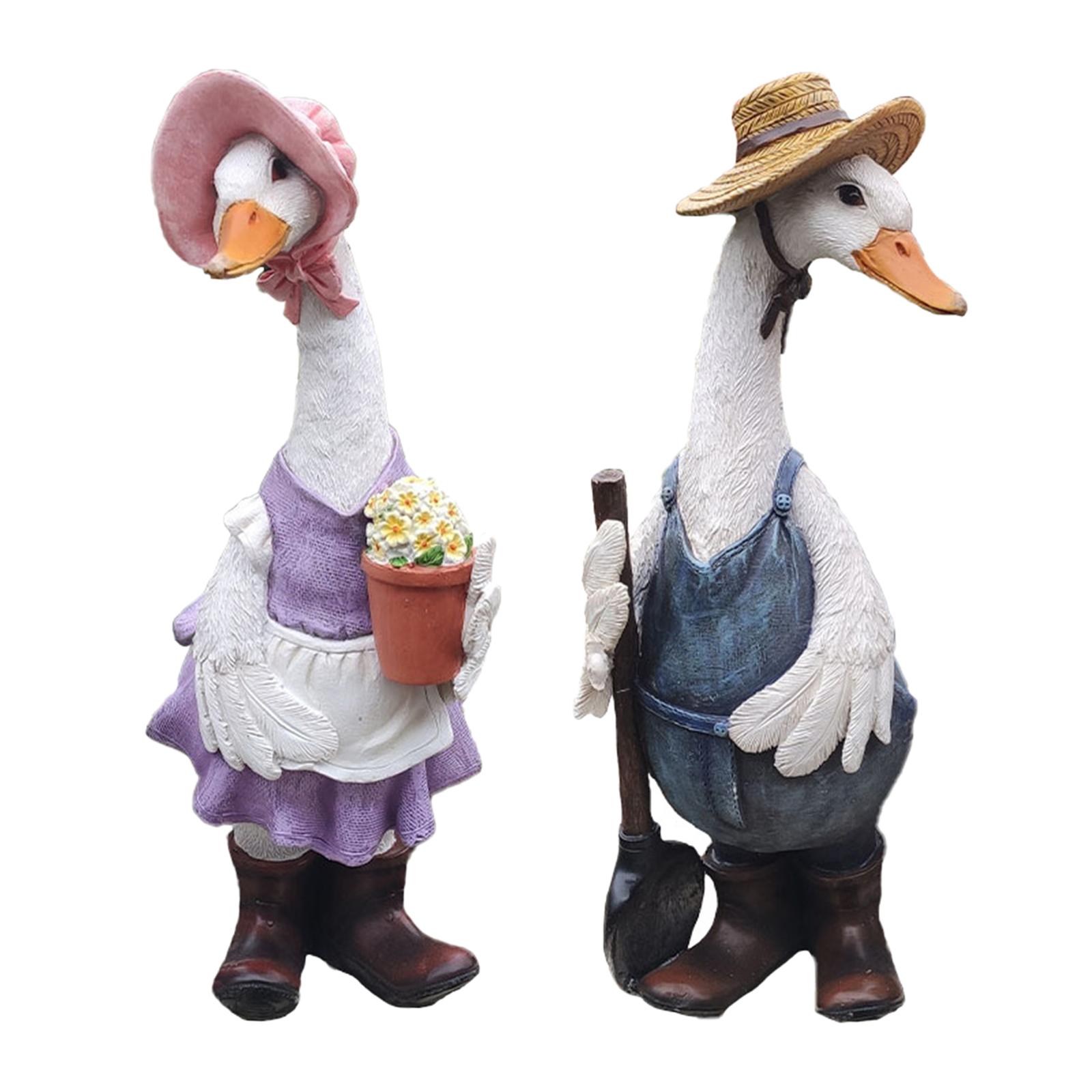 Statue de canard en résine pou - Art Craft Duck avis et prix