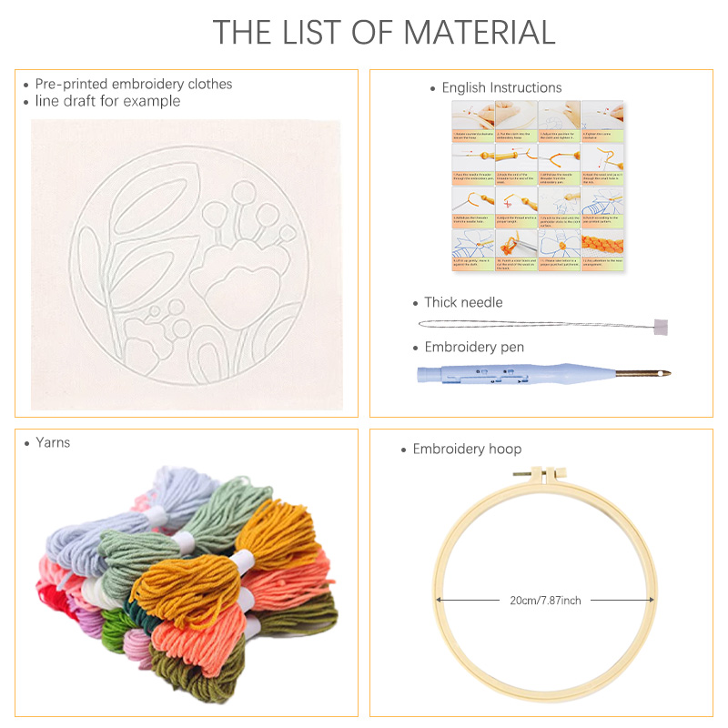 RUOPOTY Kits de Punch Needle H - Art Craft Ideas With Paper avis et prix