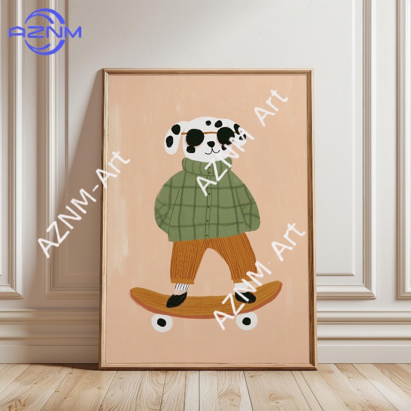 Affiche de skateboard amusante - Art Craft Duck avis et prix