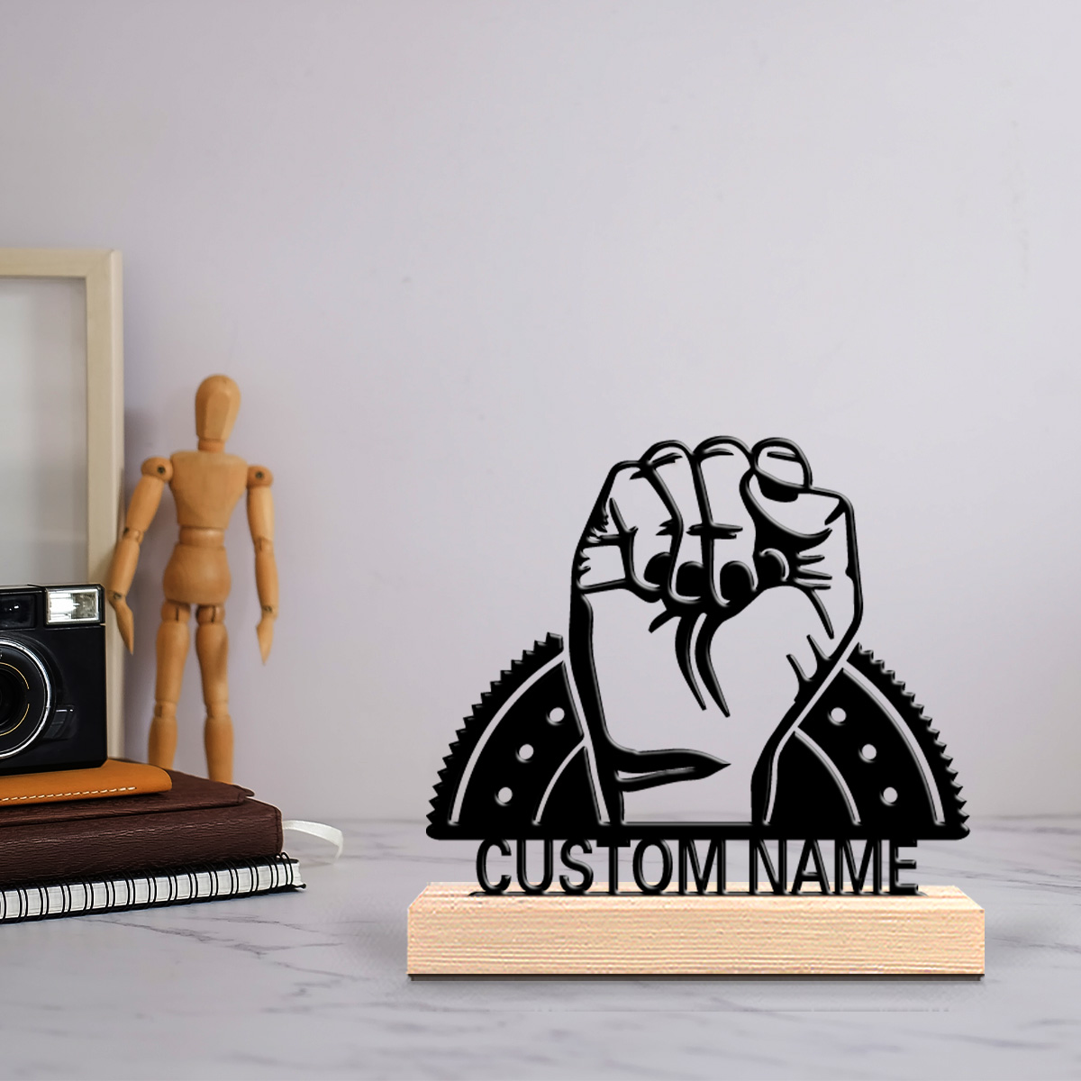 1 pièce Sculpture en fer perso - Art Craft Names avis et prix