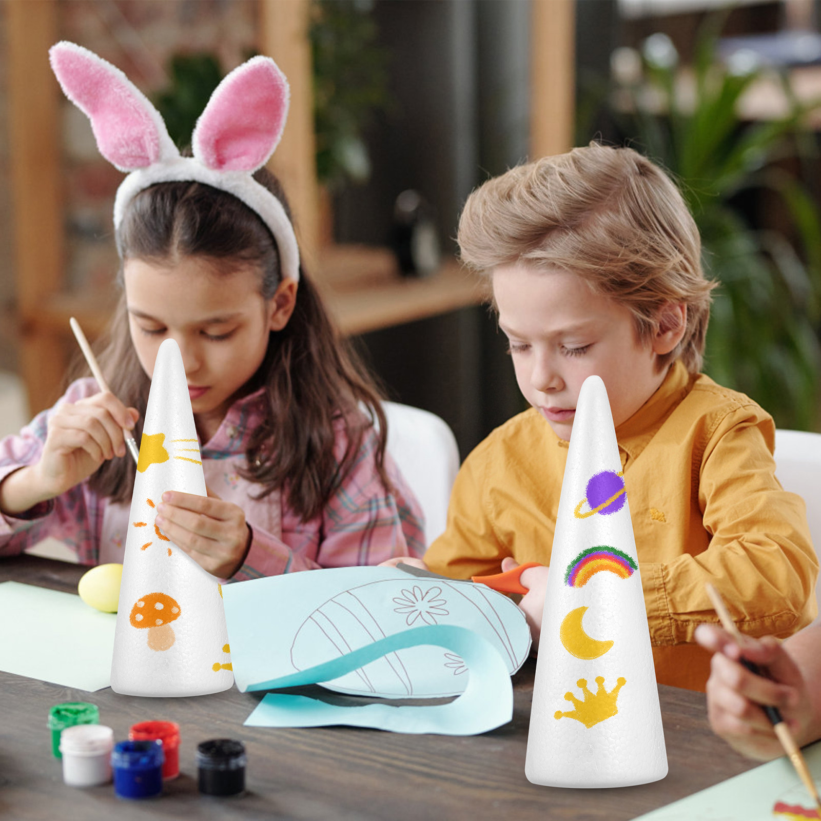 2 pièces de cônes en mousse de - Art Craft Kids avis et prix