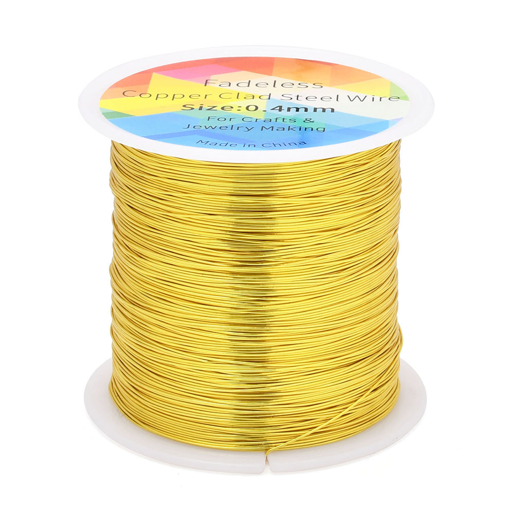 Fil d'acier plaqué cuivre sans - Art Craft Wire avis et prix