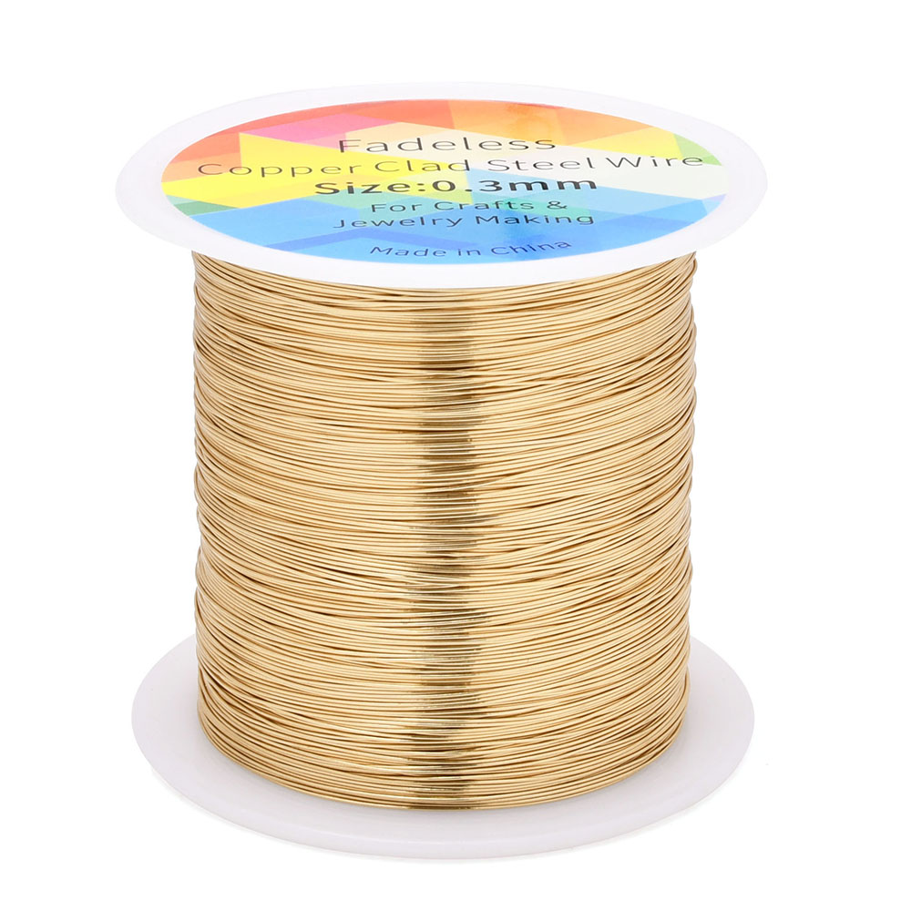 Fil d'acier plaqué cuivre sans - Art Craft Wire avis et prix